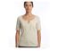 Tee-shirt MAYFLOWER DAMOCLES2 beige à lacets : l'élégance des manches 3/4-1