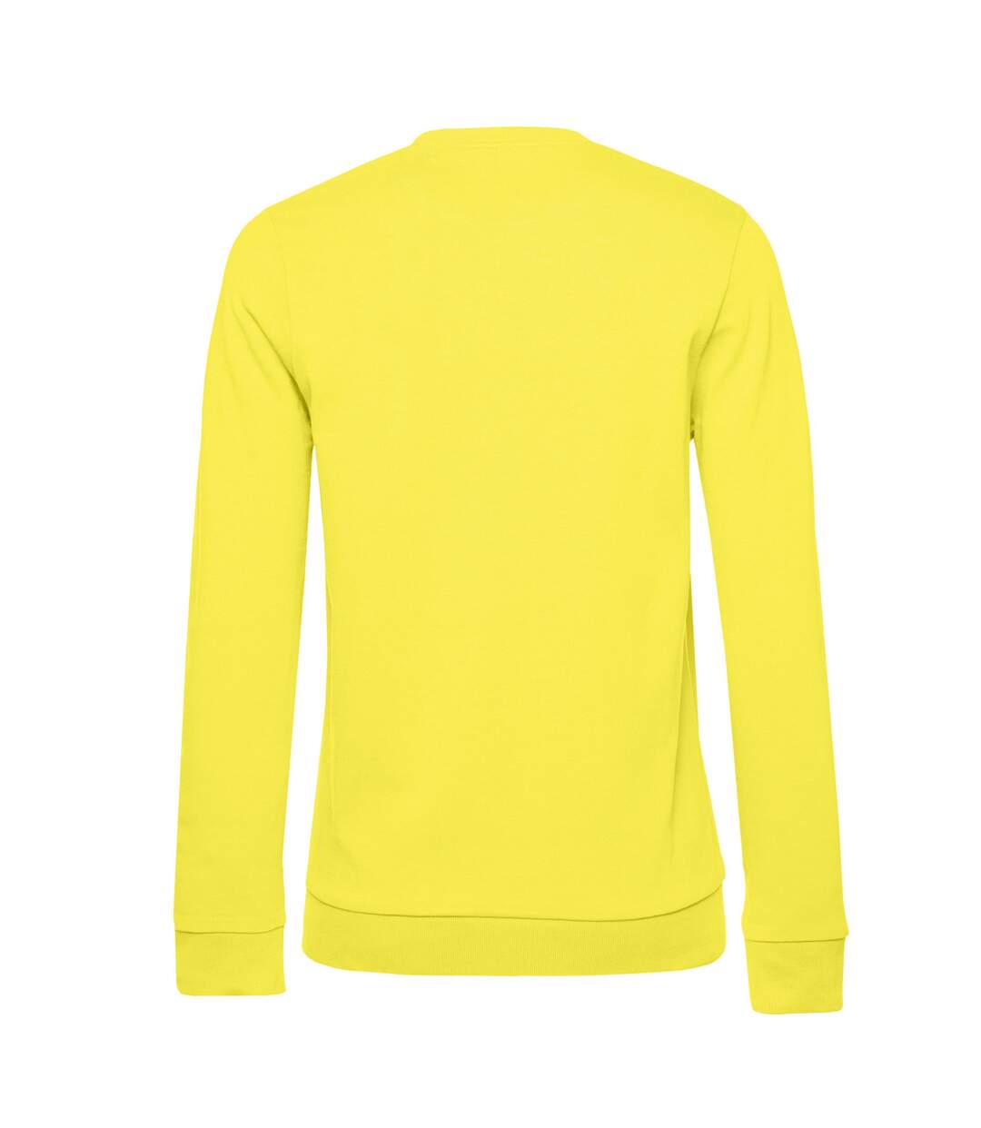 Sweat Femme Jaune Soleil B&C-2