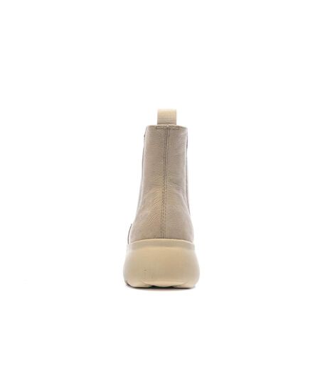 Bottines beige femme geox sepherica