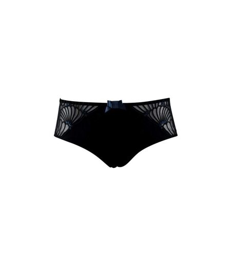 LOU PARIS Shorty Femme Microfibre BLOOM Noir