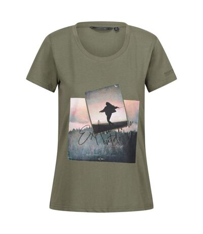 T-shirt filandra femme vert Regatta