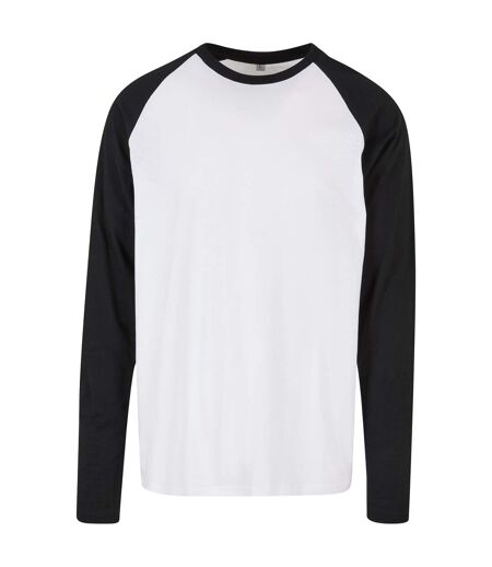 T-shirt Homme Blanc Noir Build Your Brand