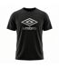 Tee shirt homme col rond en coton 160GSM et logo imprimé 729280 Umbro-1