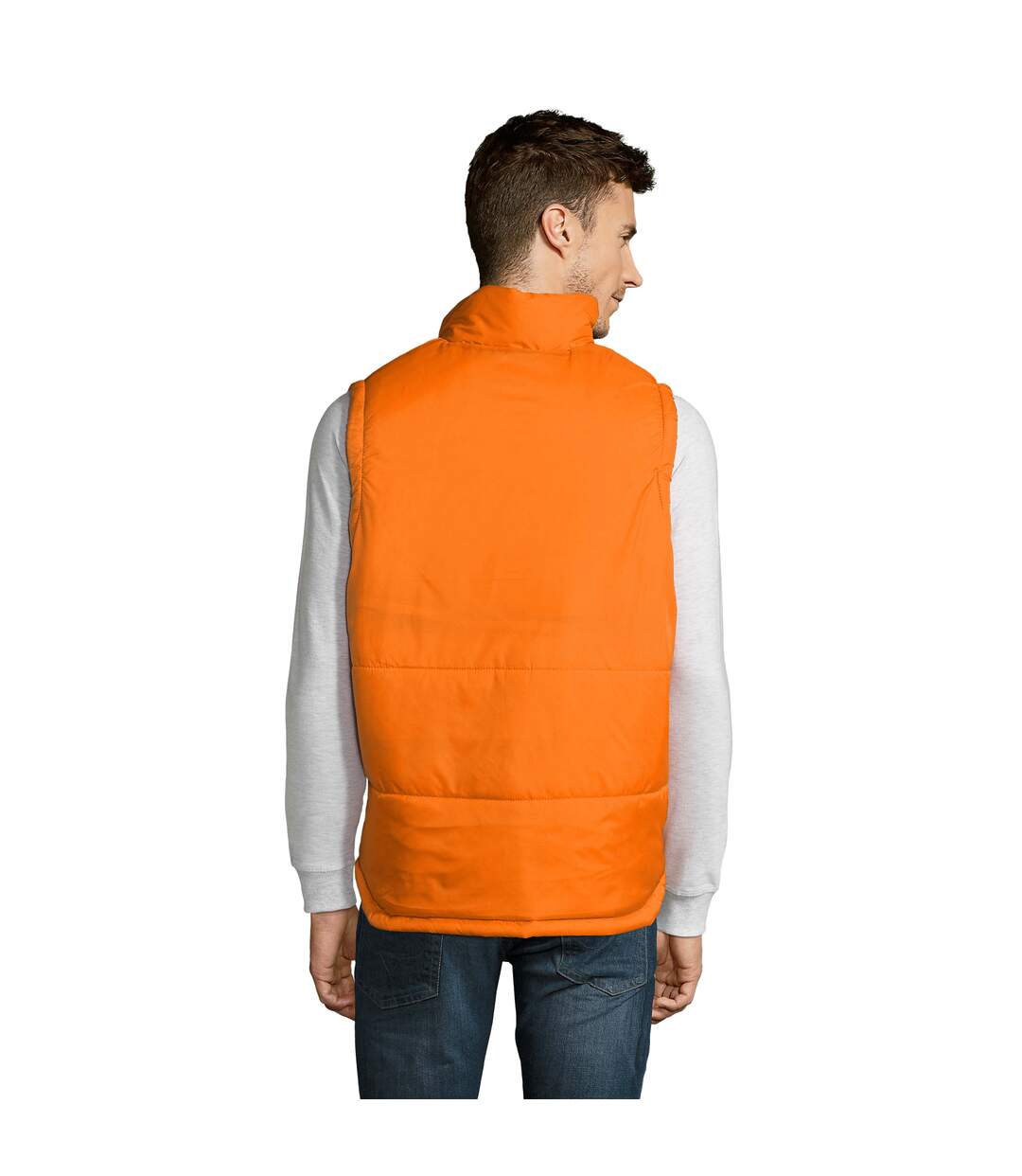 Veste Sans Manches Warm Adulte Orange SOLS-3