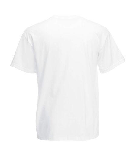 T-shirt à manches courtes  pour homme blanc Fruit of the Loom