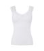 Débardeur Femme Blanc Vif Pieces-2