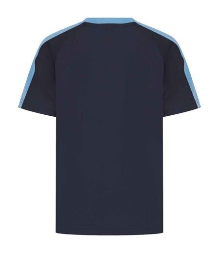 Unisex Team T-shirt Navy Sky Blue Finden And Hales