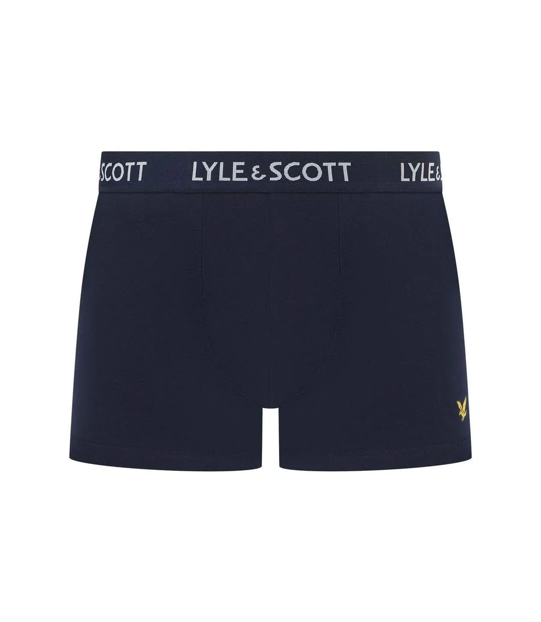 Pack Of 3  Mens Barclay Boxer Shorts  Black Green Light Blue Lyle & Scott-4