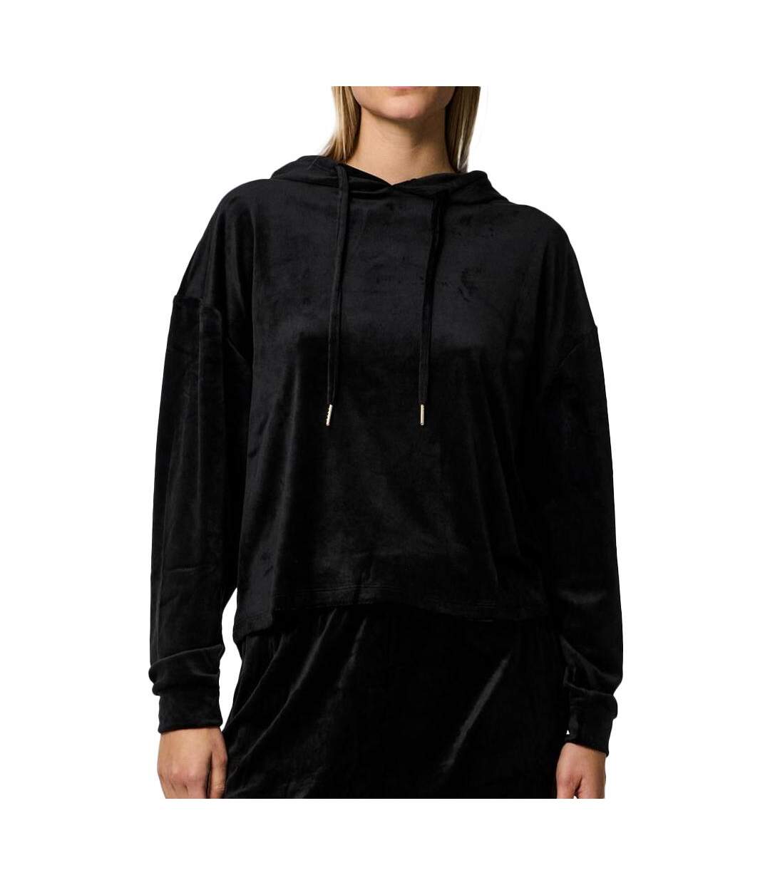Sweat noir femme pieces pcilli - m-1