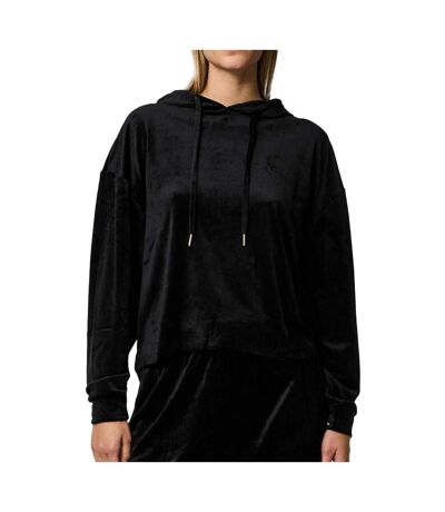 Sweat noir femme pieces pcilli - m