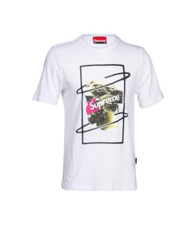 T-shirt Blanc Homme Supreme Grip Greece - XXL