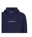 Mens Logo Printed Hoodie Indigo Guess-3