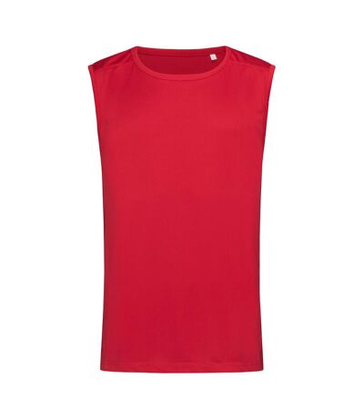Stedman - T-shirt ACTIVE - Hommes (Rouge) - UTAB345
