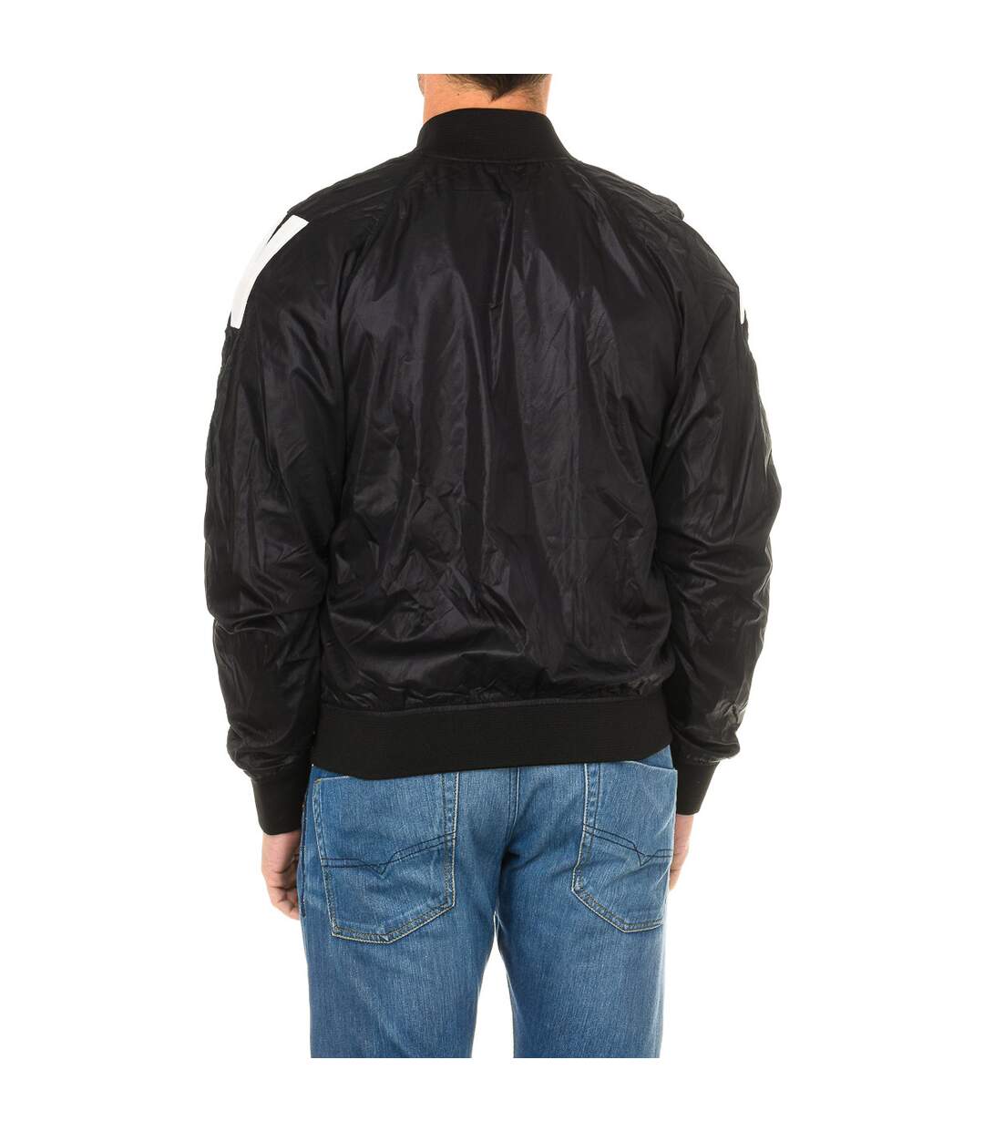 Bomber jacket with inner mesh lining D01610 man-3