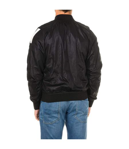 Bomber jacket with inner mesh lining D01610 man