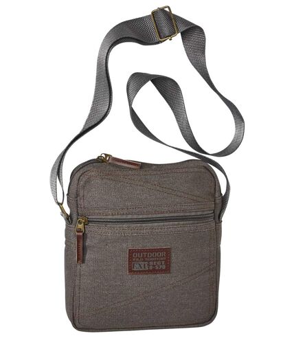 Stylish Men's Holster Bag - Grey