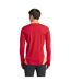 Mens Half Zip Long-sleeved Jersey Team Power Red Adidas-3