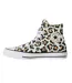 Womens/ladies Chuck Classic Leopard Print High Top Trainers White Black Converse-2