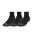 x3 Paires de Chaussettes Noires Homme Under Armour Performance Tech - 18