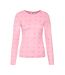 T-shirt Manches longues Rose Femme Adidas HL9136 - 36