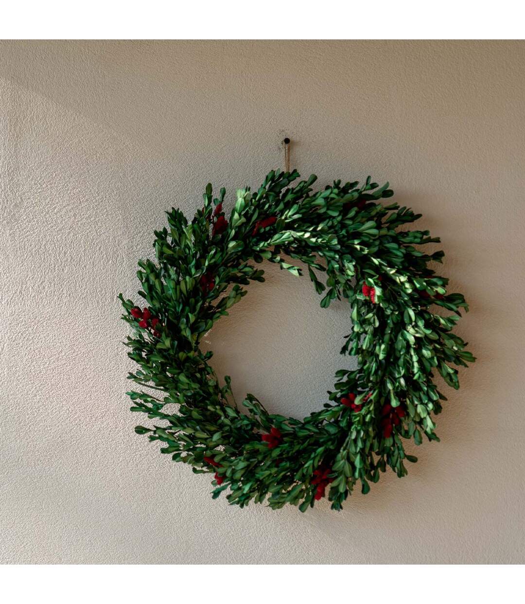 Couronne de Noël Emerald 40cm Vert Foncé-3