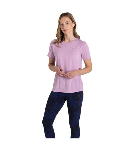 T-shirt dynamic pro femme rose pâle Craghoppers