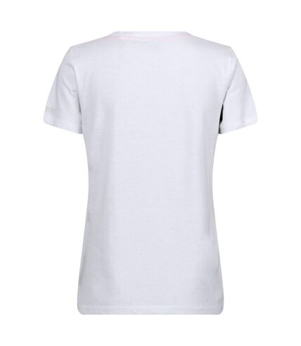 T-shirt filandra femme blanc Regatta