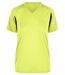 t-shirt running respirant JN316 - jaune fluo - FEMME
