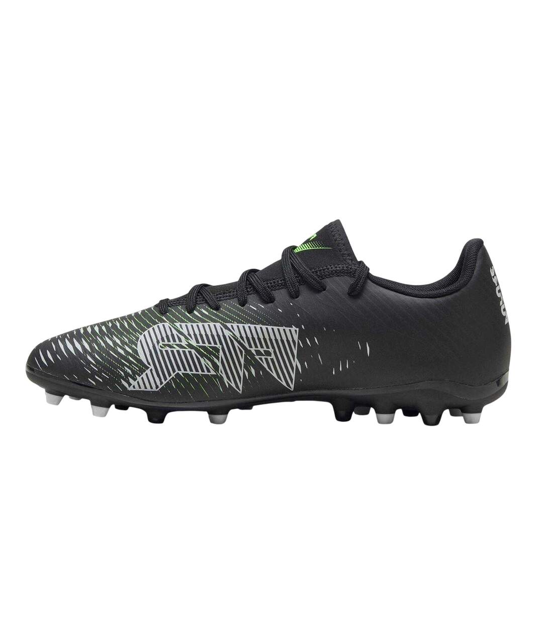 Mens Future 8 Play Firm Ground Football Boots  Black Puma-2