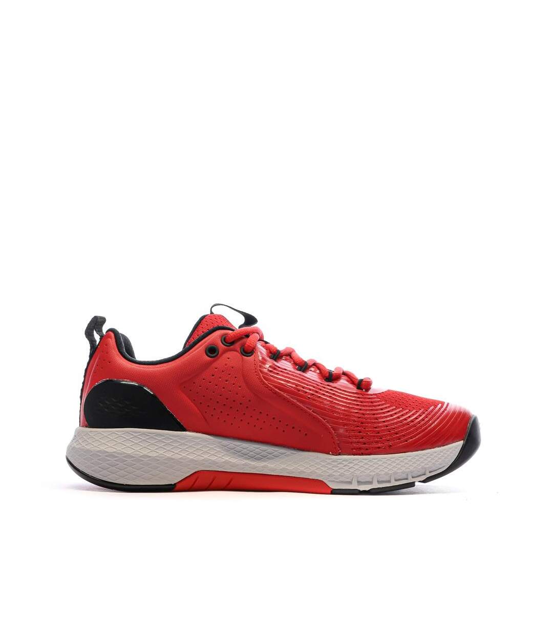 Chaussures d'entraînement rouge homme under armour charged commit 3-2