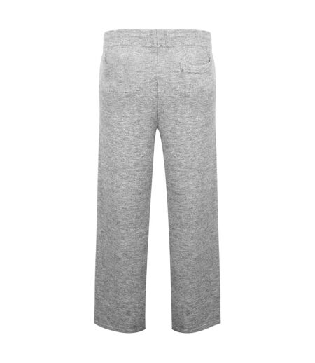 Mens Initial Text Logo Sweatpants Grey Marl Jack Wills
