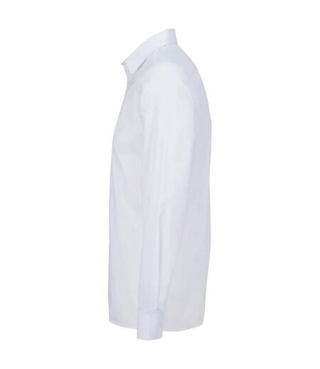 Chemise Manches Longues Bailey Adulte Blanc SOLS