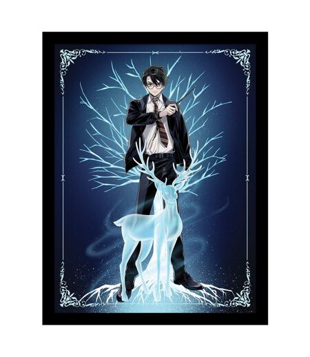 Harry Potter: Wizard Dynasty Patronus Framed Poster (Blue) (40cm x 30cm) - UTPM8892