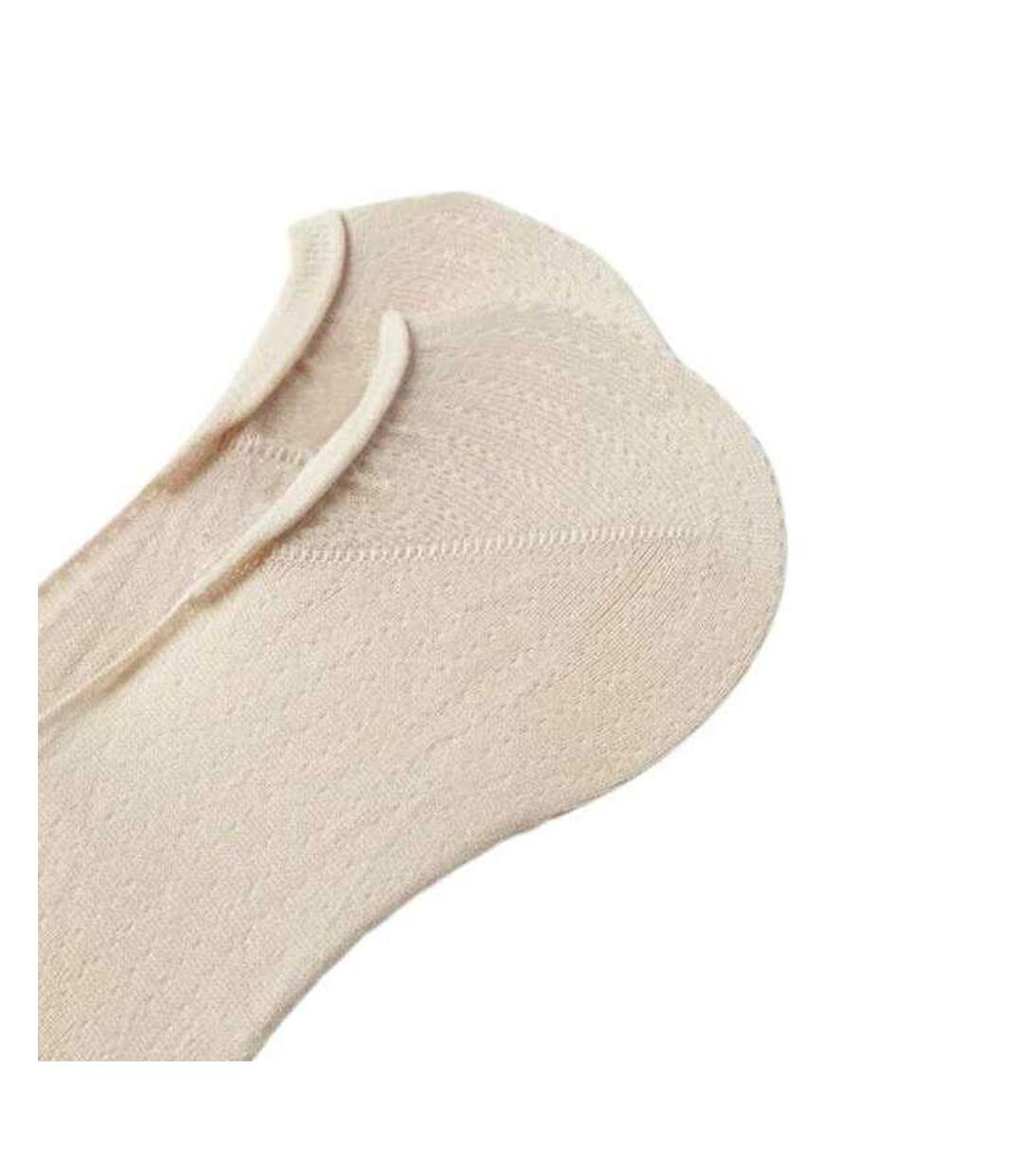 Socquettes Motif/style Texturé Femme Beige Tommy Hilfiger-2