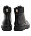Mens Jacob Leather Ankle Boots Black Boss-2