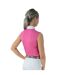 HyFASHION Womens/Ladies Sophia Sleeveless Show Shirt (Raspberry Pink) - UTBZ3311