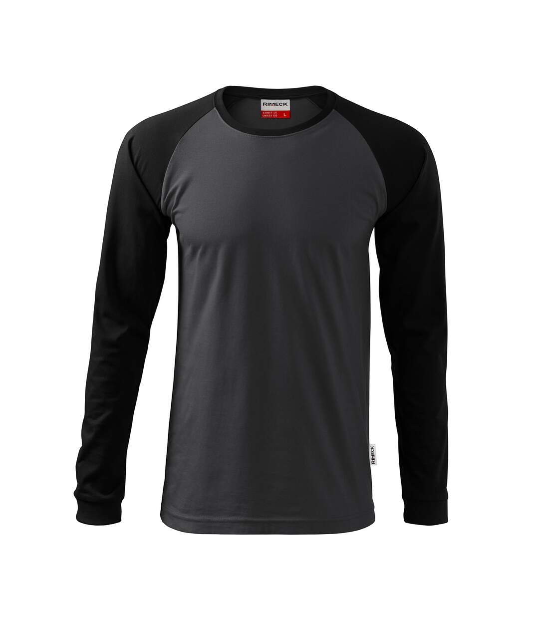 T-shirt Manches Longues Motif/style Rue Homme Gris Rimeck-1