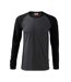 T-shirt Manches Longues Motif/style Rue Homme Gris Rimeck-1