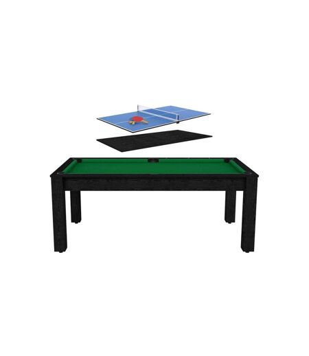 Billard convertible table 8 personnes Arizona + plateau 2 en 1 dinatoire et ping pong