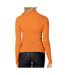 Pull Orange Femme JDY Highneck - L