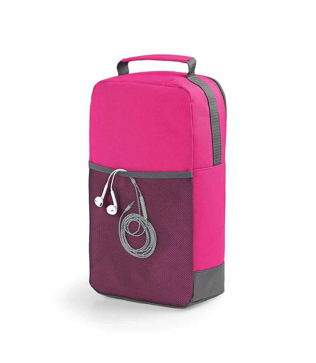 Sac à chaussures athleisure taille unique fuchsia Bagbase-2