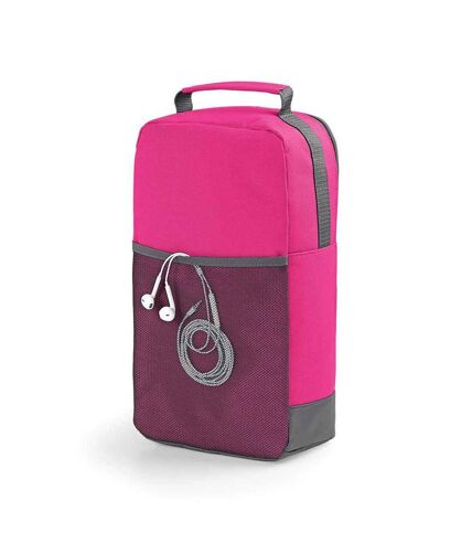 Sac à chaussures athleisure taille unique fuchsia Bagbase