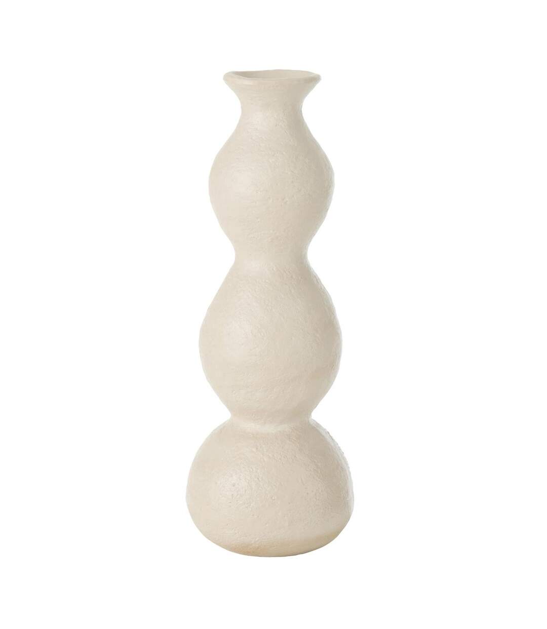 Vase Chandelier en Céramique Olina 37cm Crème-1