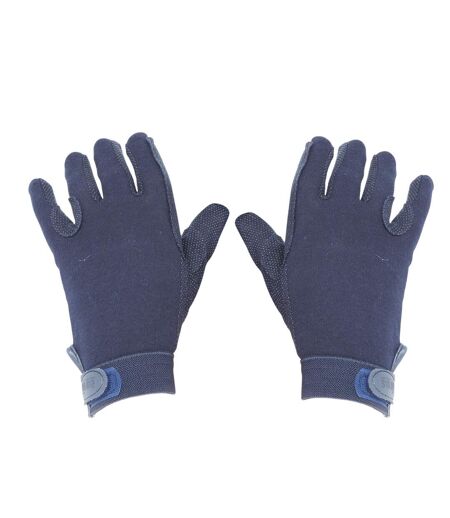 Shires Gants unisexes adultes Newbury (Bleu marine) - UTER605