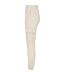 Pantalon À Poches Femme Sable Blanc Urban Classics-3