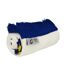 Unisex Adult Leeds Retro Hat And Scarf Set One Size White Blue Yellow Fan Originals-4