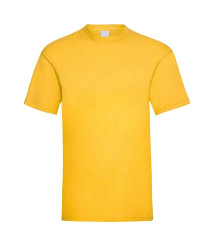 Mens Value Short Sleeve Casual T-Shirt (Gold)
