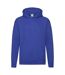 Sweat À Capuche Premium Homme Bleu Roi Fruit Of The Loom-1