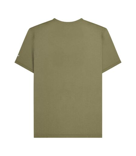 T-shirt Style Disque Vinyle Homme Kaki Lambretta
