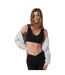 Brassière De Sport Elevation Rhythm Femme Noir Chiné Vuori-2